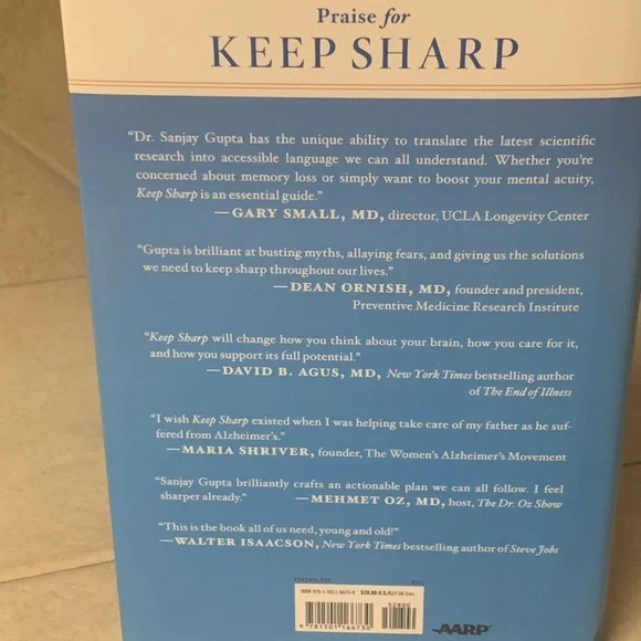 📘Keep Sharp by Sanjay Gupta, MD. Build a Better Brain at Any Age📘 - Picture 12 of 13